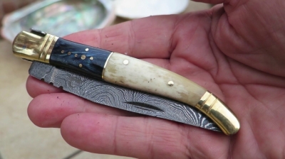 Damascus Laguiole Knives