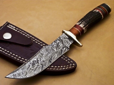 Damascus Hunting Knife