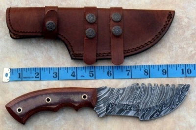 Damascus Tracker Knife.