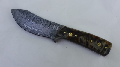 Damascus Hunting Knife