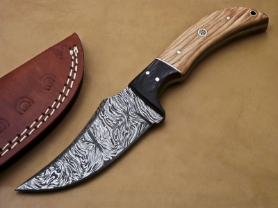 Damascus Hunting Knife