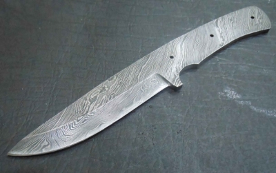 Damascus Blank blade