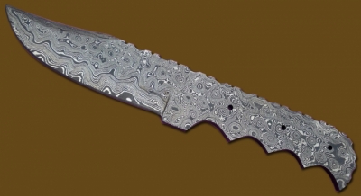 Damascus Blank Blade