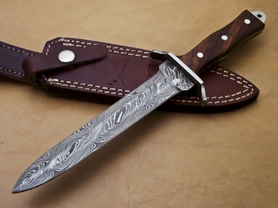 Damascus Hunting Knife