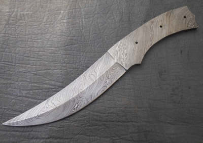 Damascus Blank blade