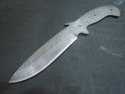 Damascus Blank blade