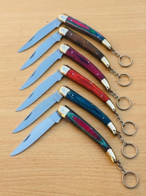 5" Key Chain Fish Folding Knife