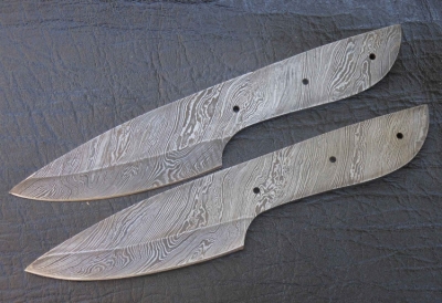 Damascus Blank blade