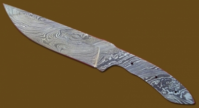 Damascus Blank Blade