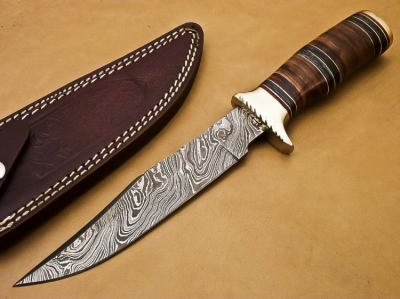 Damascus Hunting Knife