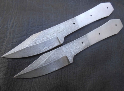 Damascus Blank blade