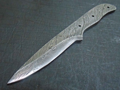 Damascus Blank blade