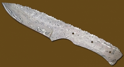 Damascus Blank Blade