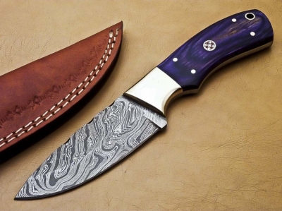 Damascus Hunting Knife