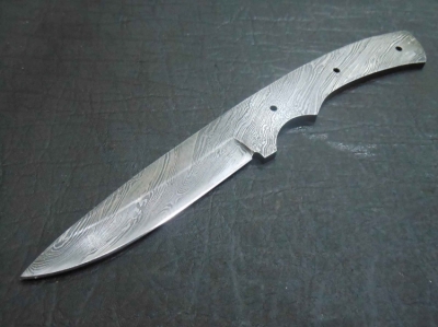 Damascus Blank blade