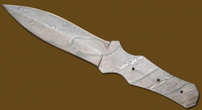 Damascus Blank Blade